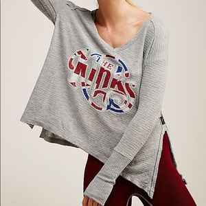 Free People The Kinks Comfy Ribbed Long Sleeve Tee